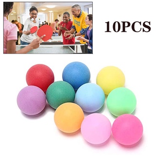 Naruto 10 unids/Pack bolas de Pong de colores 40 mm entretenimiento bolas de tenis de mesa