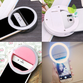 <para teléfono móvil > clip portátil de relleno de luz selfie led anillo de fotografía para iphone android teléfono (1)