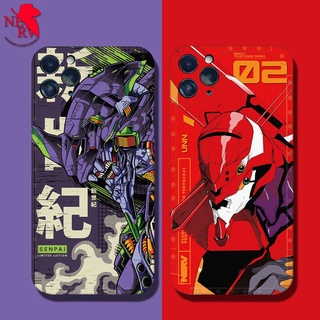 iPhone Case NEON GENESIS EVANGELION、EVA Lens protection Simple Silicone Matte For iPhone 12 Pro Max 11PRO MAX Xs Max XR 7 8 Plus Soft Cover