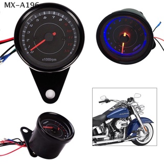{x} retroiluminación led 13000 rpm tacómetro scooter tacho medidor velocímetro de motocicleta