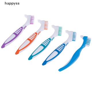 happyss cepillo de limpieza de prótesis dental dedicado dientes postizas cepillo de dientes cuidado oral cepillo de dientes mx (1)