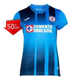 21/22 Camiseta De Fútbol Cruz Azul/cruz Azul/camiseta De Fútbol De Casa Uniforme Para Mujer El Nuevo