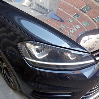 Headlights Eyebrow Eyelids Abs Sticker For Volkswagen Vw Golf 7 Mk7 R Line Gti R Accessories Car Styling