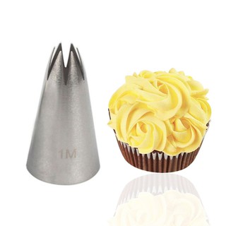 Boquillas de acero para decoración de pasteles/herramientas para glaseado (5)
