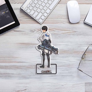 Anime Attack on Titan acrílico Stand Cosplay figura modelo de acción placa de escritorio decoración de pie