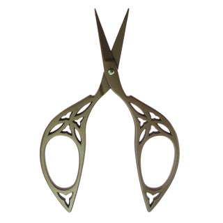 [alta calidad] tijeras de costura de Hadle en forma de hoja especial de acero inoxidable para bordado de punto de cruz manualidades tijeras herramientas