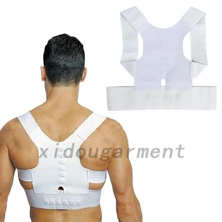 corrector de postura unisex para espalda y hombros/soporte/cinturón/terapia ajustable