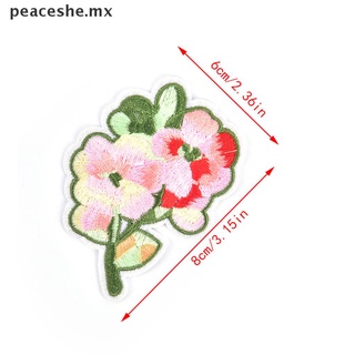[well] 11 pzs parches de flores con apliques de hierro bordado para accesorios de ropa mx (3)
