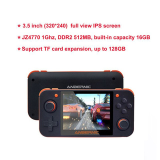 RG350 portátil Durable consola de juegos de mano Retro consola de juegos gratis con tarjeta TF 32G IPS pantalla de videojuegos accesorios de consola