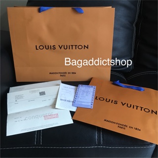 Bagaddict venta de bolsa de papel Louis vuitton LV bolsa de papel mediana (bolsa de papel + factura)