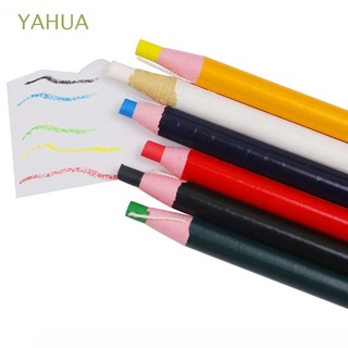 YAHUA Cut-free Marker Pen Tailor Sewing Chalk Tailor's Chalk Drawing Sewing Tools Colorful Leather Garment Pencils Crayon/Multicolor