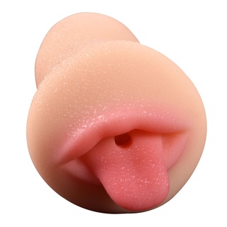 [lindo]masajeador De labios Sexy/simulador de mamada para hombre/masturbación masculina/carne