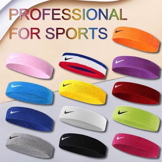 Diadema deportiva Nike/pañuelo para la cabeza/diadema deportiva NBA banda para el pelo transpirable de algodón suave absorbente para el sudor (2)