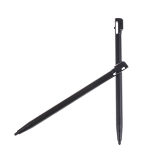 [da] 10 pzs bolígrafos de plástico para pantalla táctil Stylus negro para Nintendo DSi NDSi NDSL Game [mx]
