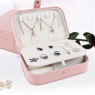 Venta especial Mini joyero caja de joyería de viaje joyería pendientes collar anillo pulsera caja de almacenamiento lugar
