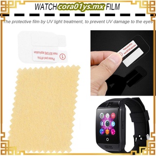 [] h-o-t [] q18 pulsera inteligente reloj de protección película protectora hd antiarañazos película