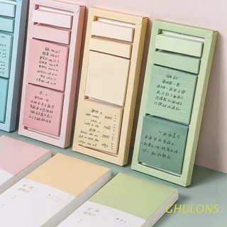 GHULONS 480 Sheets Memo Pad Sticky Set Strong Adhesive Leave Message Office for Adults
