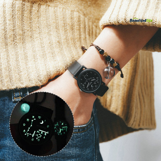 <Smart Watch> reloj de pulsera de cuarzo constelación luminosa y elegante para mujeres/hombres