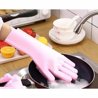 Guantes de silicona para lavar platos/guantes mágicos para lavar platos