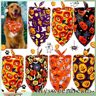 baberos de halloween para perros/mascotas bandana/perro/gato/bufanda impresa/baberos/cachorros/pantalón