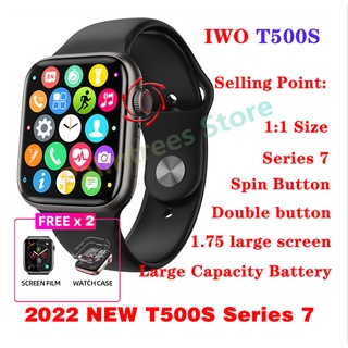 Reloj Inteligente Serie 7 smartwatch T500S Pantalla Táctil Monitoreo De Frecuencia Cardíaca