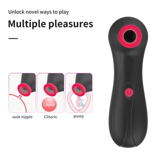 <sale> estimulador de clítoris de silicona impermeable fácil de limpiar/succionador de masturbación para Vagina (7)