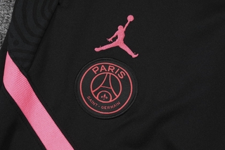 Calidad superior 21/22 PSG Paris blanco y rosa entrenamiento de fútbol Kit de ropa de los hombres ropa de chándal (8)