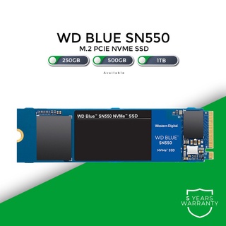 SSD 500GB 1TB WD Blue SN550 NVMe NGFF Western Digital M . 2 2280