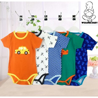 Jumper Baby jumsuits slimsuits carterblueflay body trajes de manga corta bebé rana ropa contenido 5 pcs