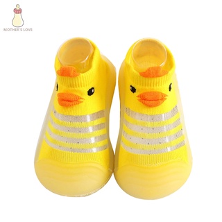 Zapatos de bebé de dibujos animados lindos de punto transpirable zapatos para niños bebé niñas niños (3)