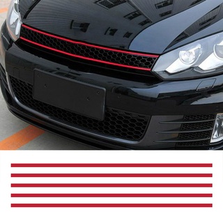 Front Hood Grille Decals Car Strip Sticker Decoration for Golf 6 7 Tiguan (1)
