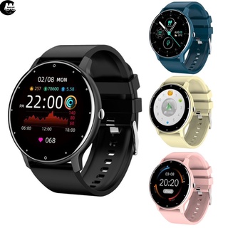 2021 Nuevo Reloj Inteligente Hombres Pantalla Táctil Completa Deporte Fitness IP67 Impermeable compatible Con Bluetooth Para Android ios smartwatch + Caja [beautygirl]