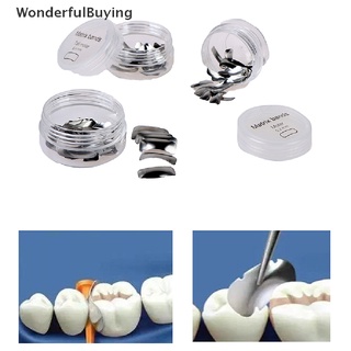 [wonderfulbuying] Sistema de matriz contorneada Dental seccional Dental Matrices banda herramientas calientes