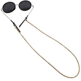 gafas de sol cadena de gafas de sol cuerda antideslizante de cuero de la pu gafas de sol titular de la cuerda gafas de lectura gafas de (1)