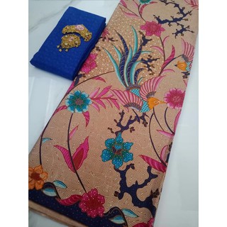 Tela Kebaya Batik tela Coupe conjunto en relieve Primis algodón Sogan Insights dama de honor Cukin Kamen mujeres S99