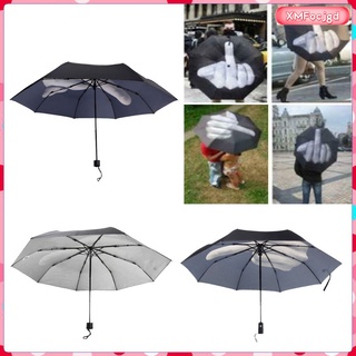 [xmfocjgd] paraguas de dedo medio soleado lluvia mujeres sombrilla hombres paraguas impacto paraguas