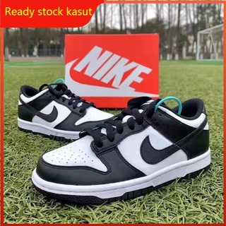 original listo stock nike sbdunk negro y blanco panda zapatillas de deporte de los hombres y las mujeres zapatos para correr estudiante pareja zapatos
