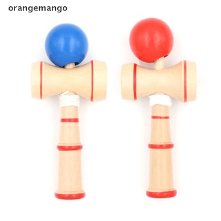 orangemango kid kendama bola japonesa tradicional madera juego equilibrio habilidad juguete educativo mx