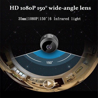 A9 Mini cámara 1080P HD Ip cámara versión nocturna de voz Video seguridad inalámbrica Mini videocámaras cámaras de vigilancia Wifi SDAGS techno (7)