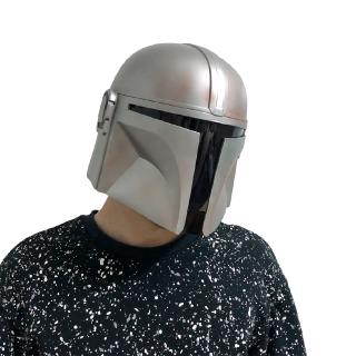 El Mandalorian Cosplay Casco Star Wars Cara Completa PVC Emulsión Máscara De Halloween Fiesta Props