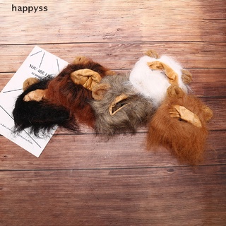 happyss creativo lindo mascota disfraz de león melena peluca sombrero para perro gato divertido vestido hasta chrismas mx