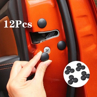 interior del coche de la cerradura de la puerta del tornillo protector de la cubierta de la tapa de los accesorios universal m0h1 (2)