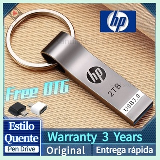 USB 3.0 Pen Drive 2tb Hp Flash Drive Metal Pendrive a prueba de agua