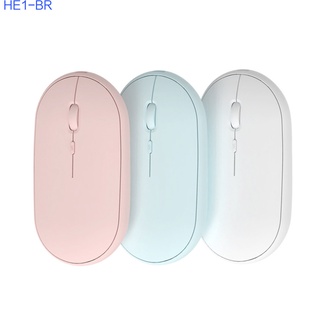 Mouse inalámbrico Ultra delgado 2.4g recargable Bluetooth Mini Usb Para computadora de escritorio accesorios de Laptop (1)