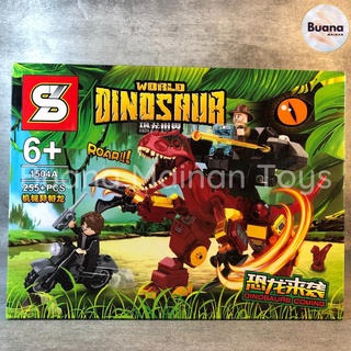 Lego Bricks Sy World Of Dinosaur 1504 dinosaurio juguetes educativos - 1504A