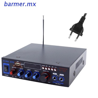 bar1 amplificador de potencia digital compatible con bluetooth para el hogar amplificador de potencia hifi estéreo 2ch audio usb tf música