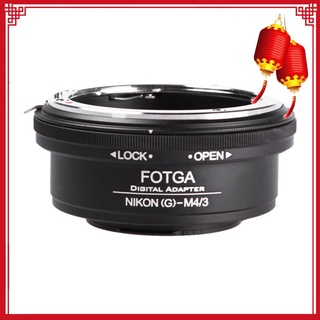 anillo adaptador fotga para lente nikon g a micro-4/3 panasonic g1/g2/gh2 olympus e-p2/e-pl1 anillo adaptador de lente
