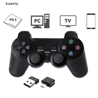 [KAY] 2.4GHz Inalámbrico Dual Joystick Control Gamepad Para PS3 PC TV Box NIZ