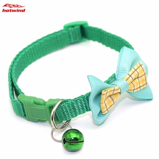 [accesorios para mascotas] collar hw para mascotas con campana ajustable hebilla correa de cuello cachorro perro collar (8)