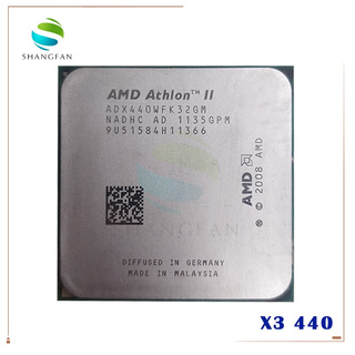 Preorden AMD Athlon II X3 440 3GHz procesador de CPU de Triple núcleo ADX440WFK32GM ADX440WFK32GI Socket